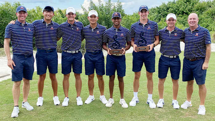 Virginia men's golf wins Streamsong Invitational in Bowling Green, Florida